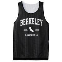 Berkeley California Ca Vintage Athletic Mesh Reversible Basketball Jersey Tank