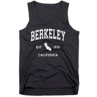 Berkeley California Ca Vintage Athletic Tank Top