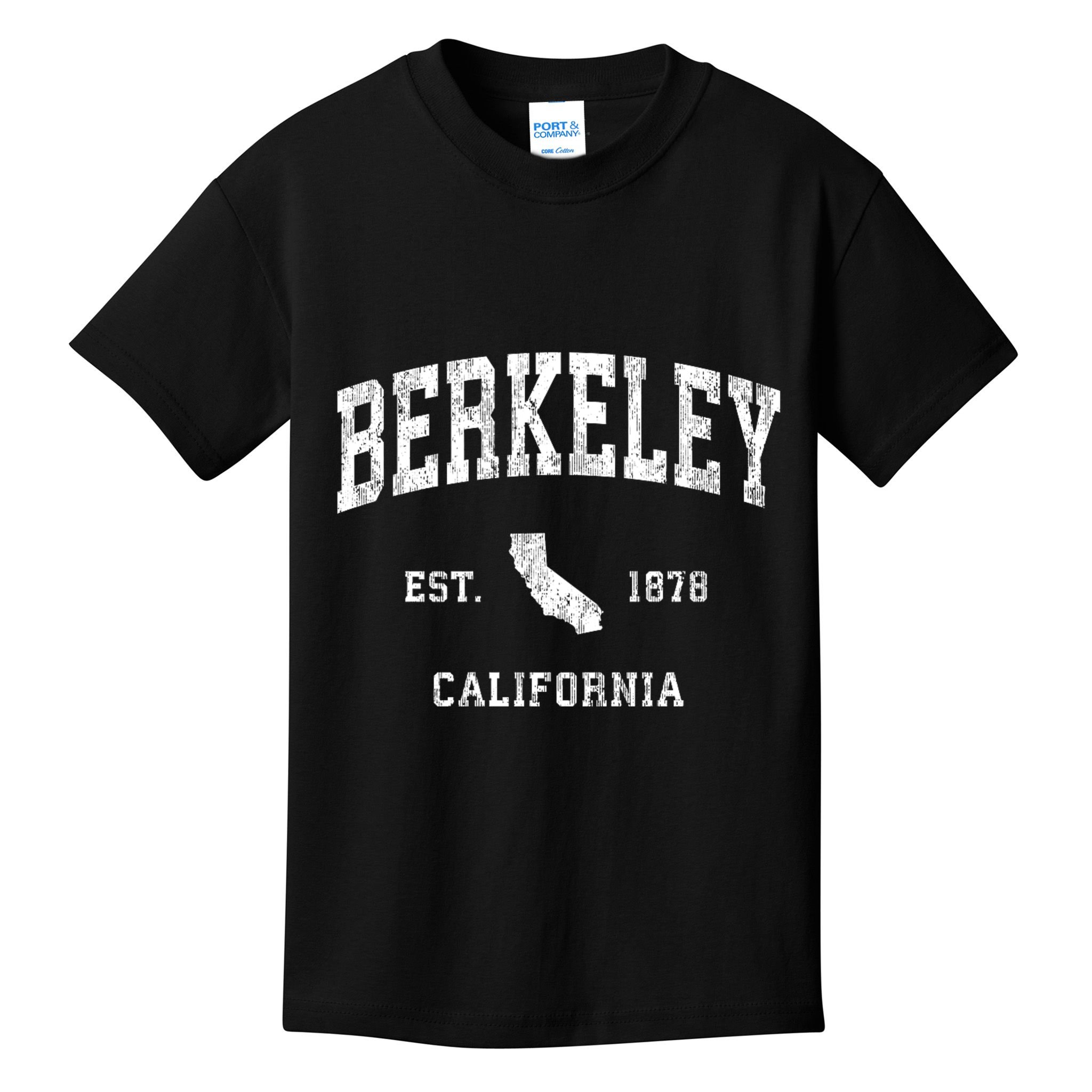 Berkeley California Ca Vintage Athletic Kids T-Shirt