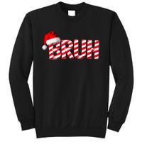 Bruh Christmas Candy Cane For Teen Boy Funny Xmas Bruh Sweatshirt