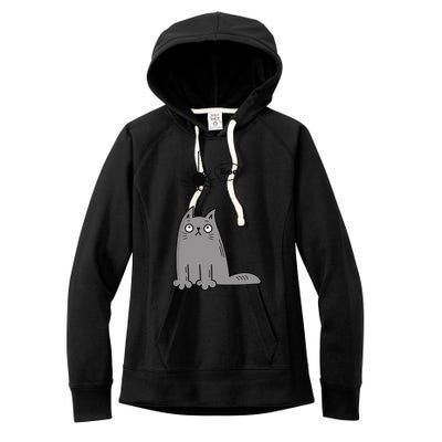 Boo Cute Cat And Spider Halloween Costume For Women Or Women's Fleece Hoodie