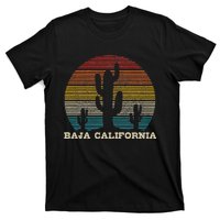 Baja California Cactus Vintage Retro Desert Souvenir Gift T-Shirt