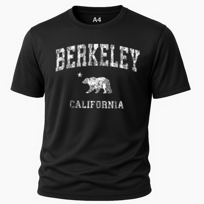 Berkeley California CA Vintage Distressed Sports Design Performance Shirt