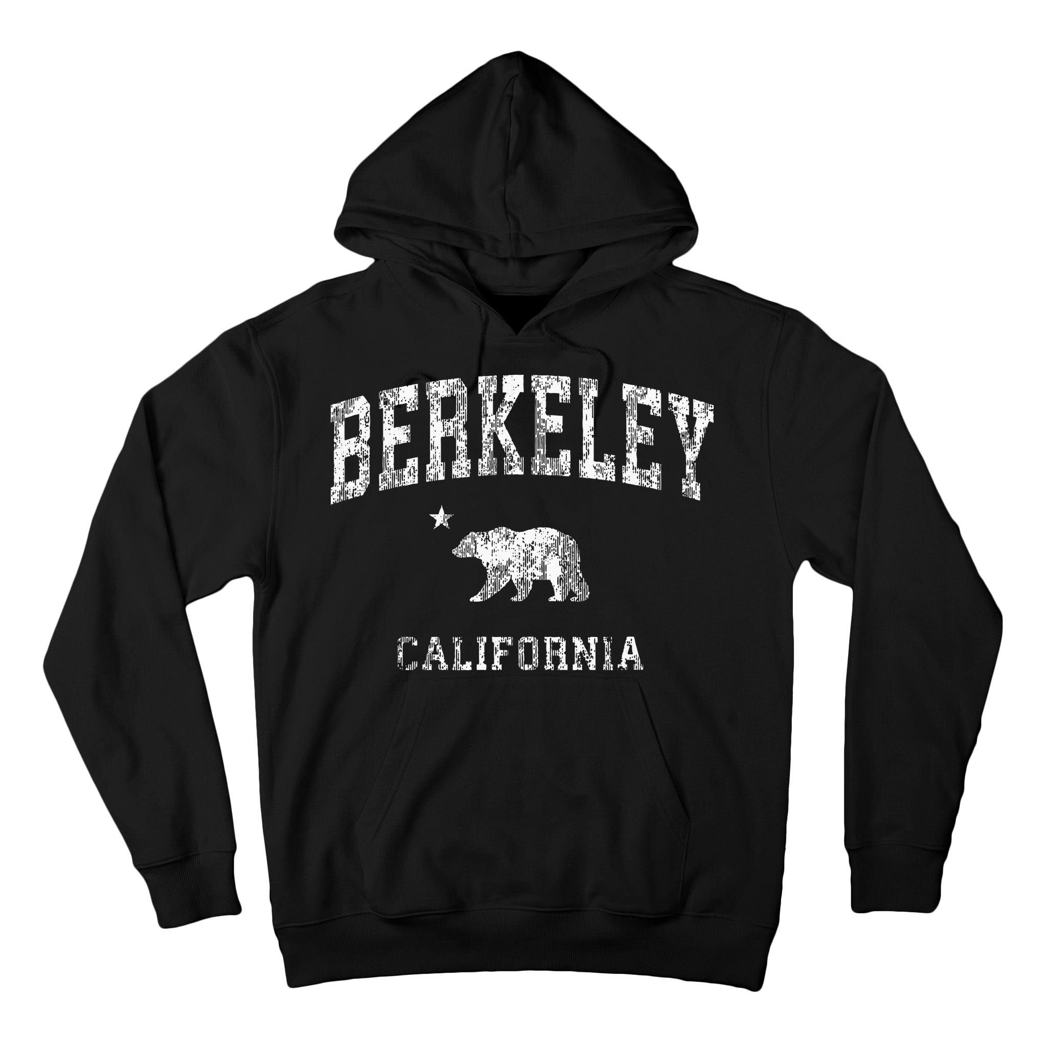 Berkeley California CA Vintage Distressed Sports Design Tall Hoodie
