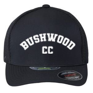 Bushwood Country Club Golfing Golf Pocket Logo Flexfit Unipanel Trucker Cap