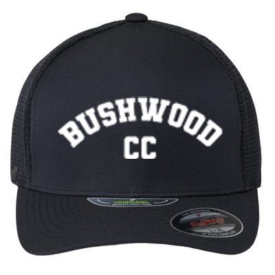 Bushwood Country Club Golfing Golf Pocket Logo Flexfit Unipanel Trucker Cap