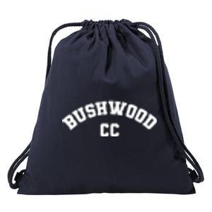 Bushwood Country Club Golfing Golf Pocket Logo Drawstring Bag