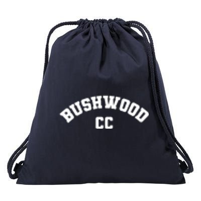 Bushwood Country Club Golfing Golf Pocket Logo Drawstring Bag