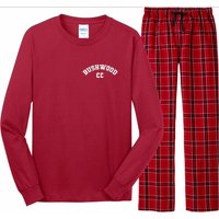 Bushwood Country Club Golfing Golf Pocket Logo Long Sleeve Pajama Set