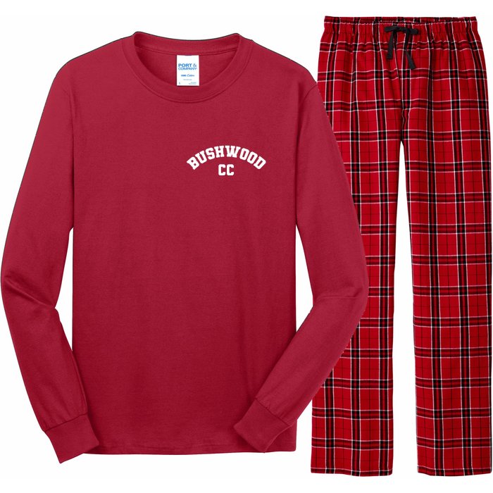 Bushwood Country Club Golfing Golf Pocket Logo Long Sleeve Pajama Set