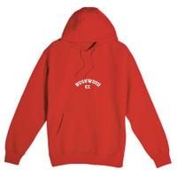 Bushwood Country Club Golfing Golf Pocket Logo Premium Pullover Hoodie