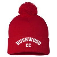 Bushwood Country Club Golfing Golf Pocket Logo Pom Pom 12in Knit Beanie