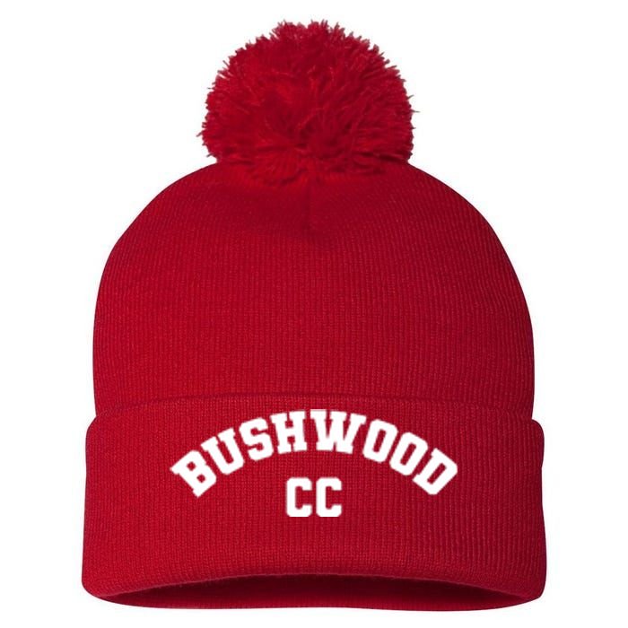 Bushwood Country Club Golfing Golf Pocket Logo Pom Pom 12in Knit Beanie