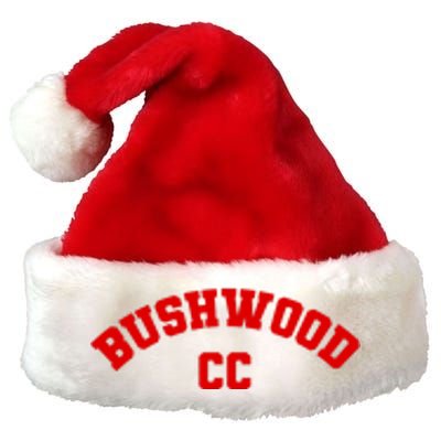 Bushwood Country Club Golfing Golf Pocket Logo Premium Christmas Santa Hat