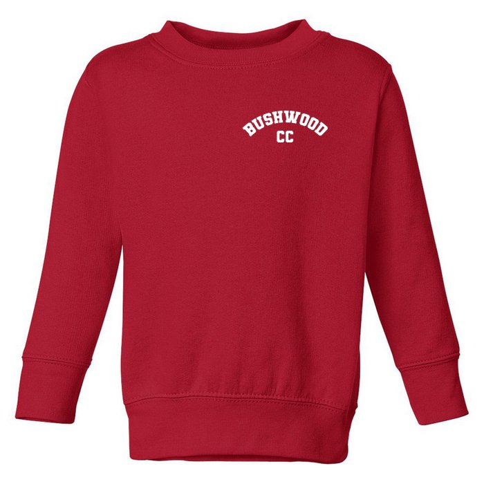 Bushwood Country Club Golfing Golf Pocket Logo Toddler Sweatshirt