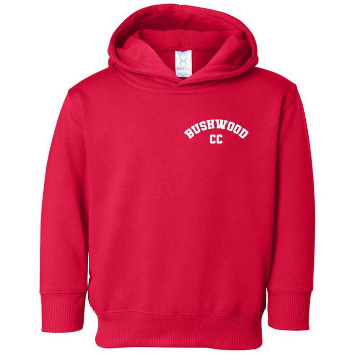 Bushwood Country Club Golfing Golf Pocket Logo Toddler Hoodie