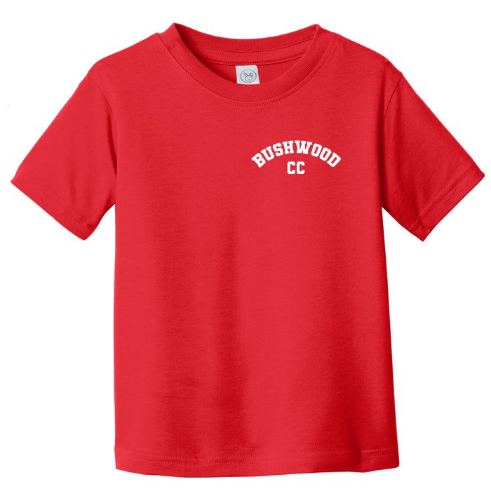 Bushwood Country Club Golfing Golf Pocket Logo Toddler T-Shirt