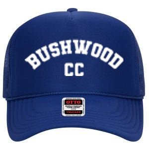 Bushwood Country Club Golfing Golf Pocket Logo High Crown Mesh Back Trucker Hat