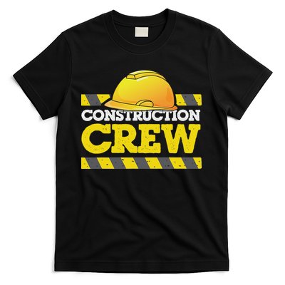 Boy Construction Crew Birthday Party Supplies Group Matching T-Shirt
