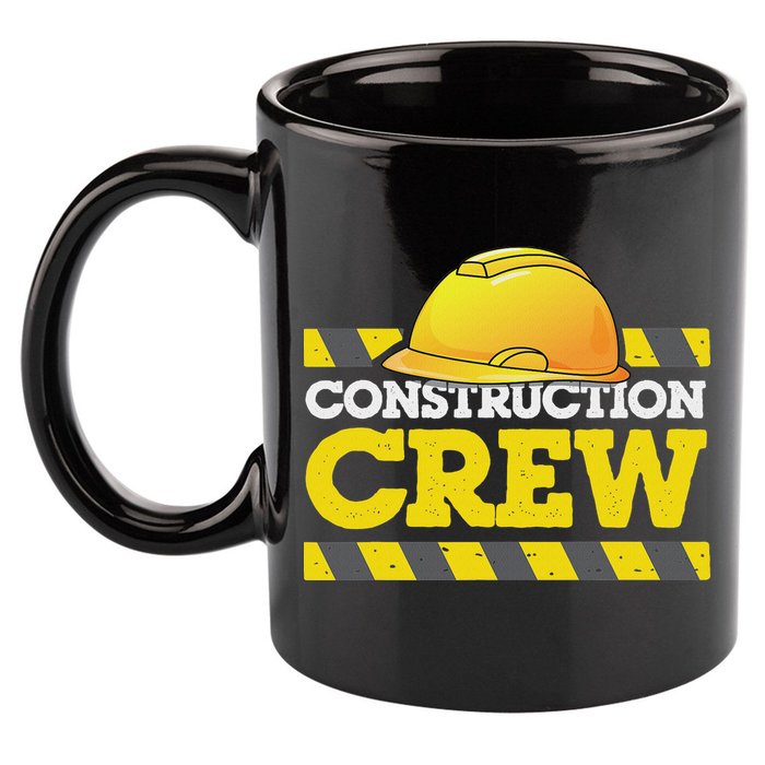 Boy Construction Crew Birthday Party Supplies Group Matching 11oz C Handle Ceramic Mug