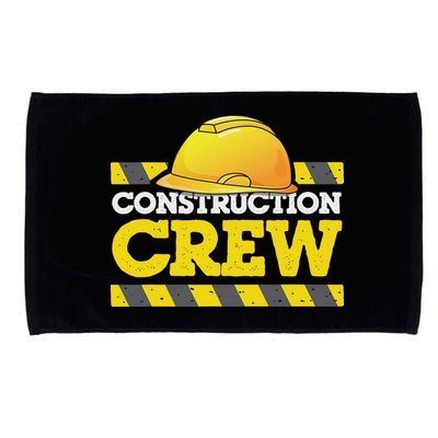 Boy Construction Crew Birthday Party Supplies Group Matching Microfiber Hand Towel