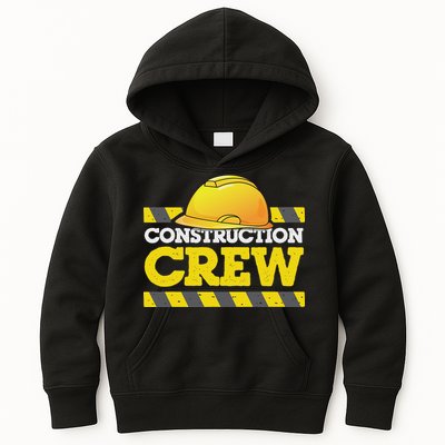 Boy Construction Crew Birthday Party Supplies Group Matching Kids Hoodie