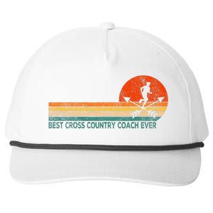 Best Cross Country Coach Cross Country Running Coach Snapback Five-Panel Rope Hat