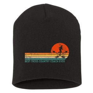 Best Cross Country Coach Cross Country Running Coach Short Acrylic Beanie