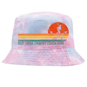 Best Cross Country Coach Cross Country Running Coach Tie-Dyed Bucket Hat