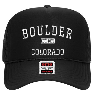 Boulder Colorado Co Vintage Trucker Hat