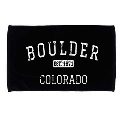 Boulder Colorado Co Vintage Microfiber Hand Towel