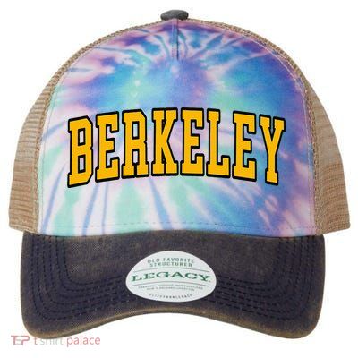 Berkeley California Ca Arched Legacy Tie Dye Trucker Hat