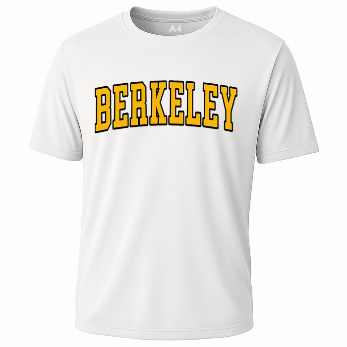 Berkeley California Ca Arched Cooling Performance Crew T-Shirt