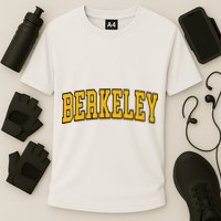 Berkeley California Ca Arched Cooling Performance Crew T-Shirt