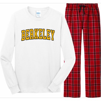 Berkeley California Ca Arched Long Sleeve Pajama Set