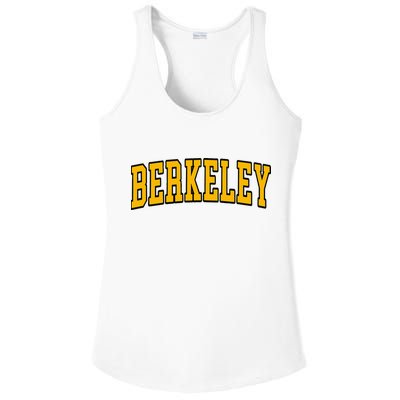 Berkeley California Ca Arched Ladies PosiCharge Competitor Racerback Tank