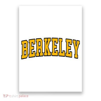 Berkeley California Ca Arched Poster