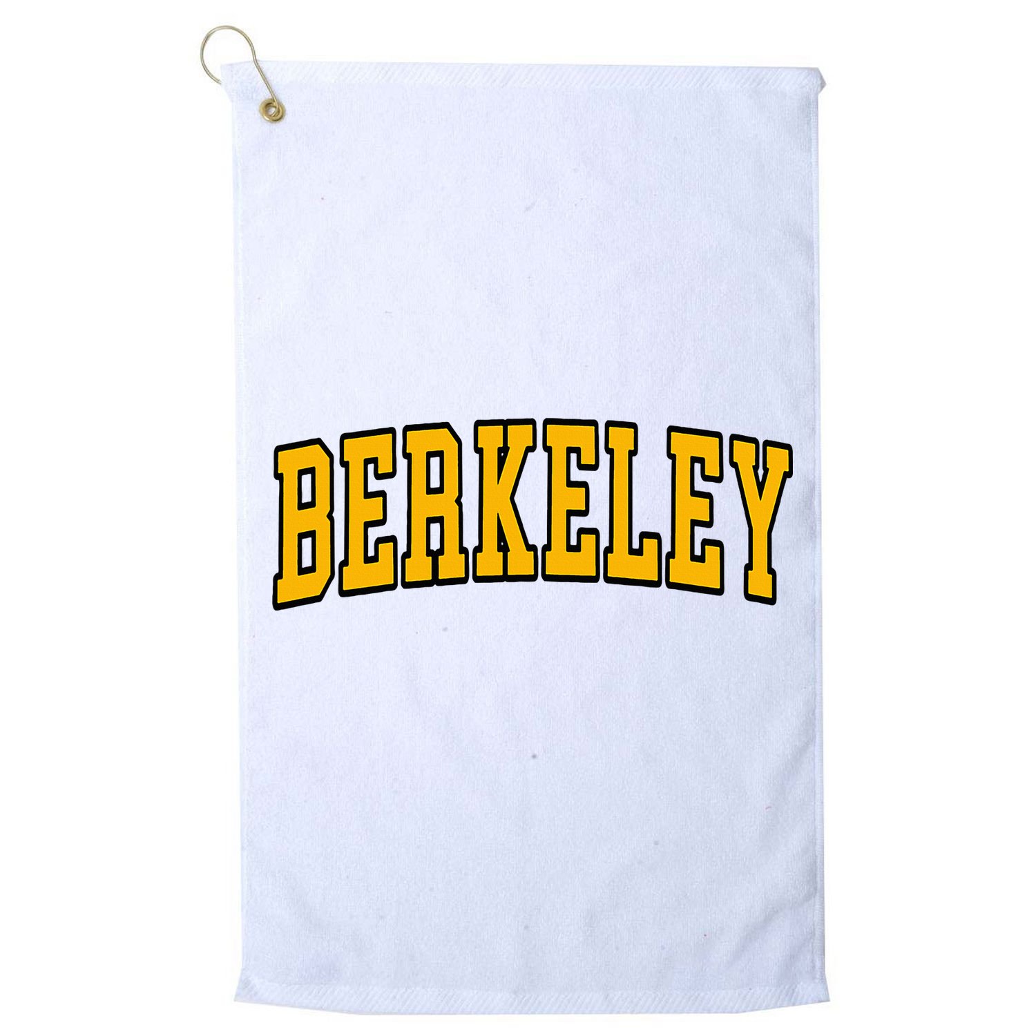 Berkeley California Ca Arched Golf Towel