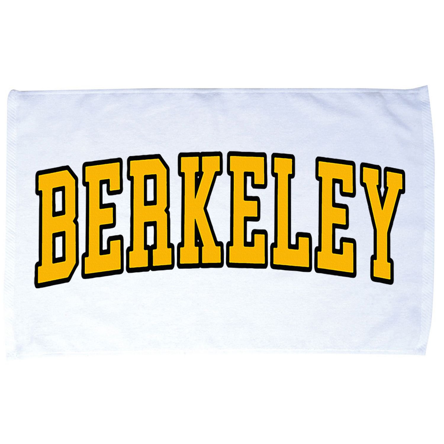 Berkeley California Ca Arched Microfiber Hand Towel