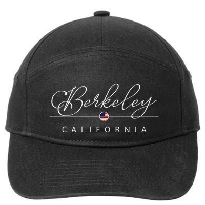 Berkeley California Ca On Berkeley 7-Panel Snapback Hat