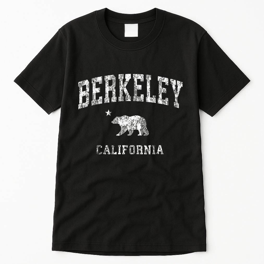 Berkeley California Ca Vintage Distressed Tall T-Shirt