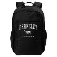 Berkeley California Ca Vintage Distressed Daily Commute Backpack