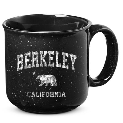 Berkeley California Ca Vintage Distressed 15oz Campfire Ceramic Mug