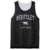 Berkeley California Ca Vintage Distressed Mesh Reversible Basketball Jersey Tank