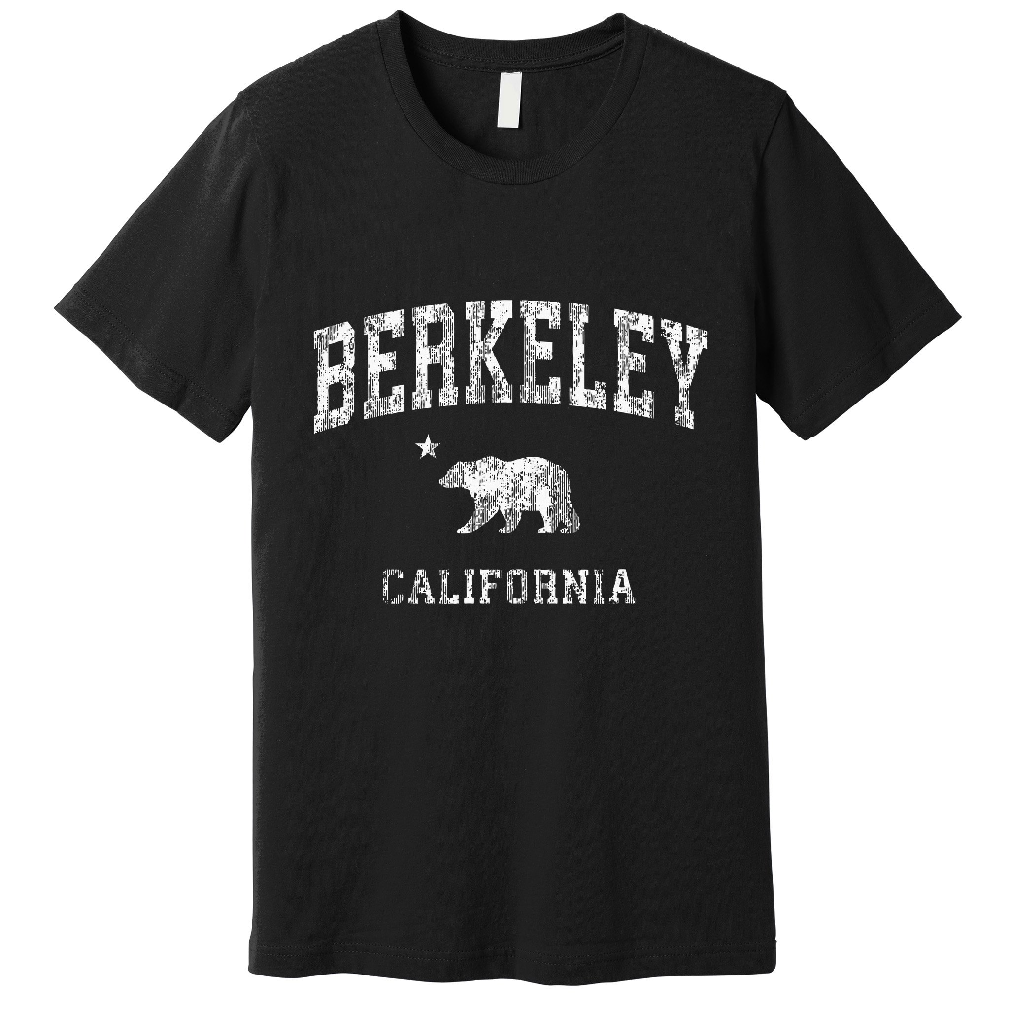 Berkeley California Ca Vintage Distressed Premium T-Shirt