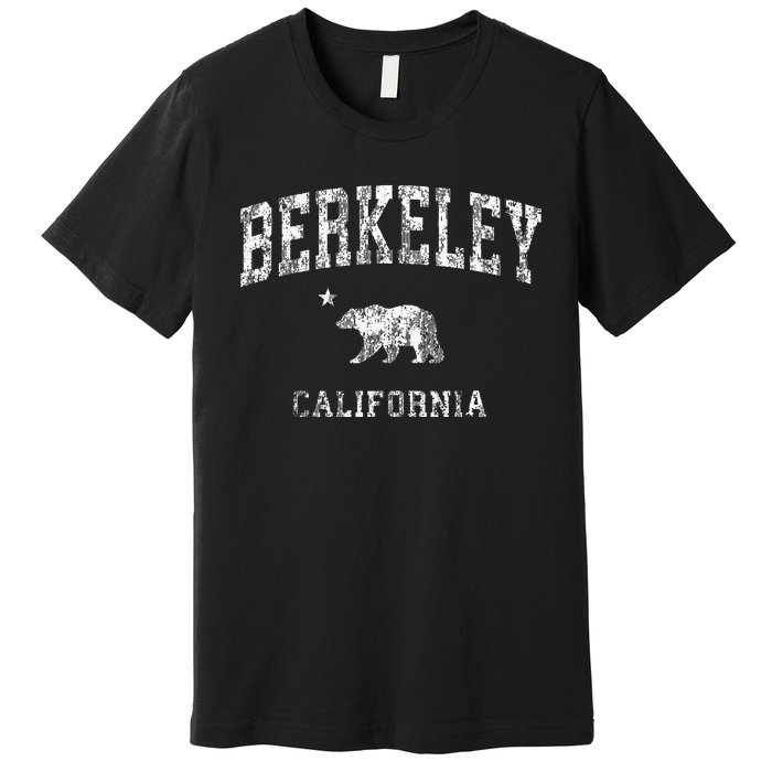 Berkeley California Ca Vintage Distressed Premium T-Shirt