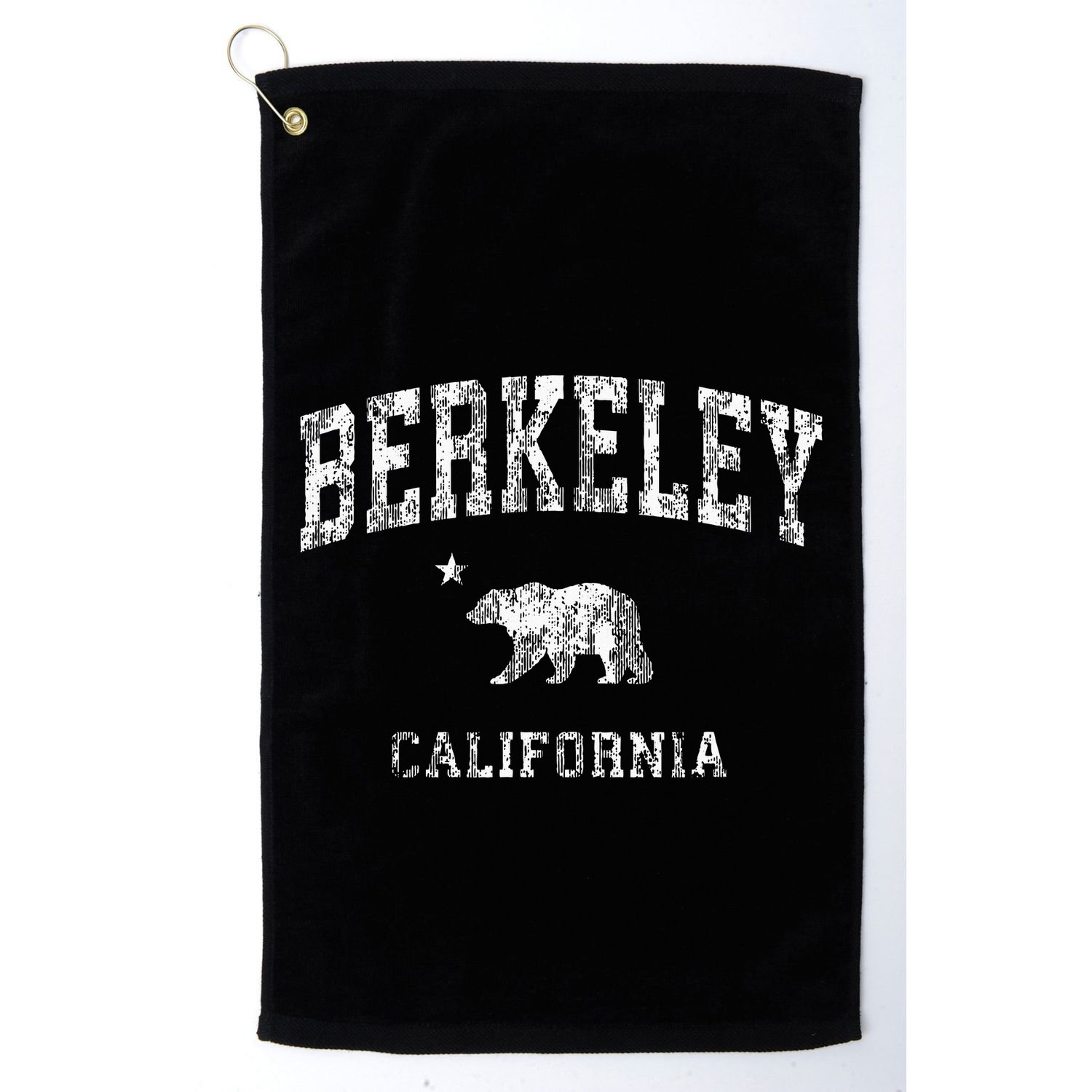 Berkeley California Ca Vintage Distressed Golf Towel