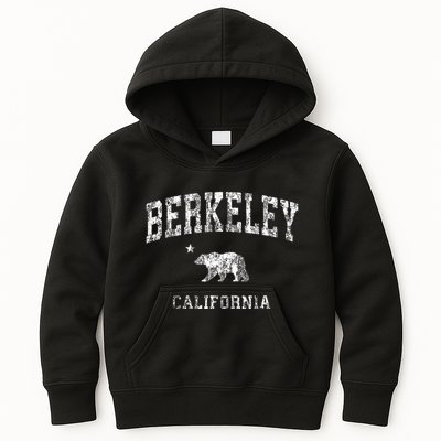Berkeley California Ca Vintage Distressed Kids Hoodie