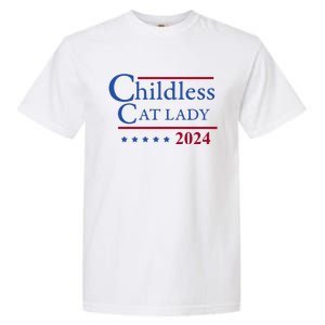 Browbrotherr Childless Cat Lady 2024 Garment-Dyed Heavyweight T-Shirt