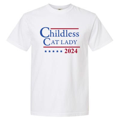 Browbrotherr Childless Cat Lady 2024 Garment-Dyed Heavyweight T-Shirt